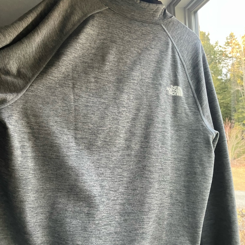 The North Face Charcoal Quarter-Zip Pullover - Picture 7 of 8